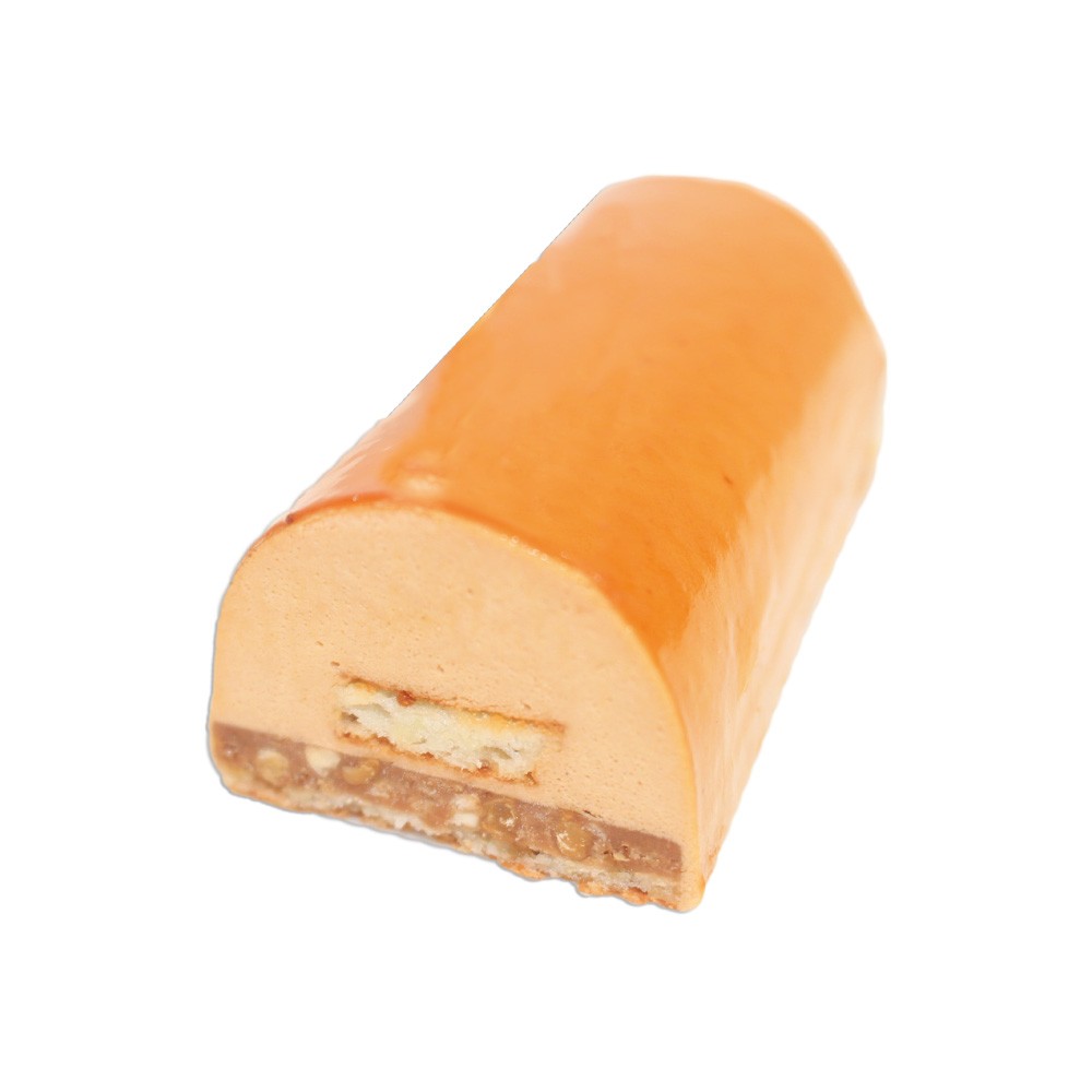 Bûchette croust. Chocolat/Caramel salé (Noël 25)