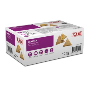 Samosa aux légumes (env. 50 gr) 1.5 kg 2