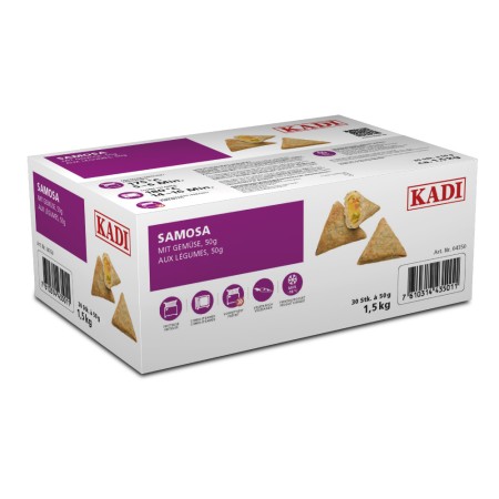 Samosa Gemüse (ca. 50 g) 1,5 kg