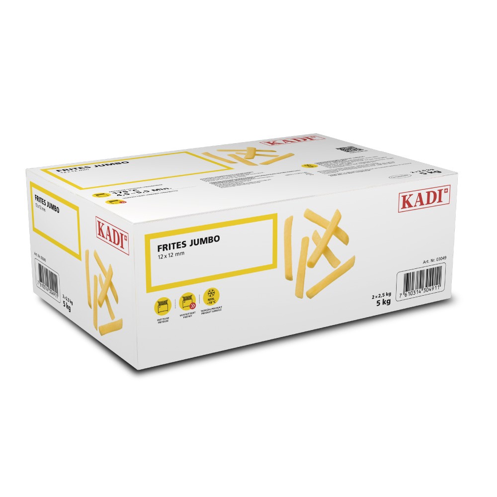 KADI-Frites "Jumbo" 12x12mm