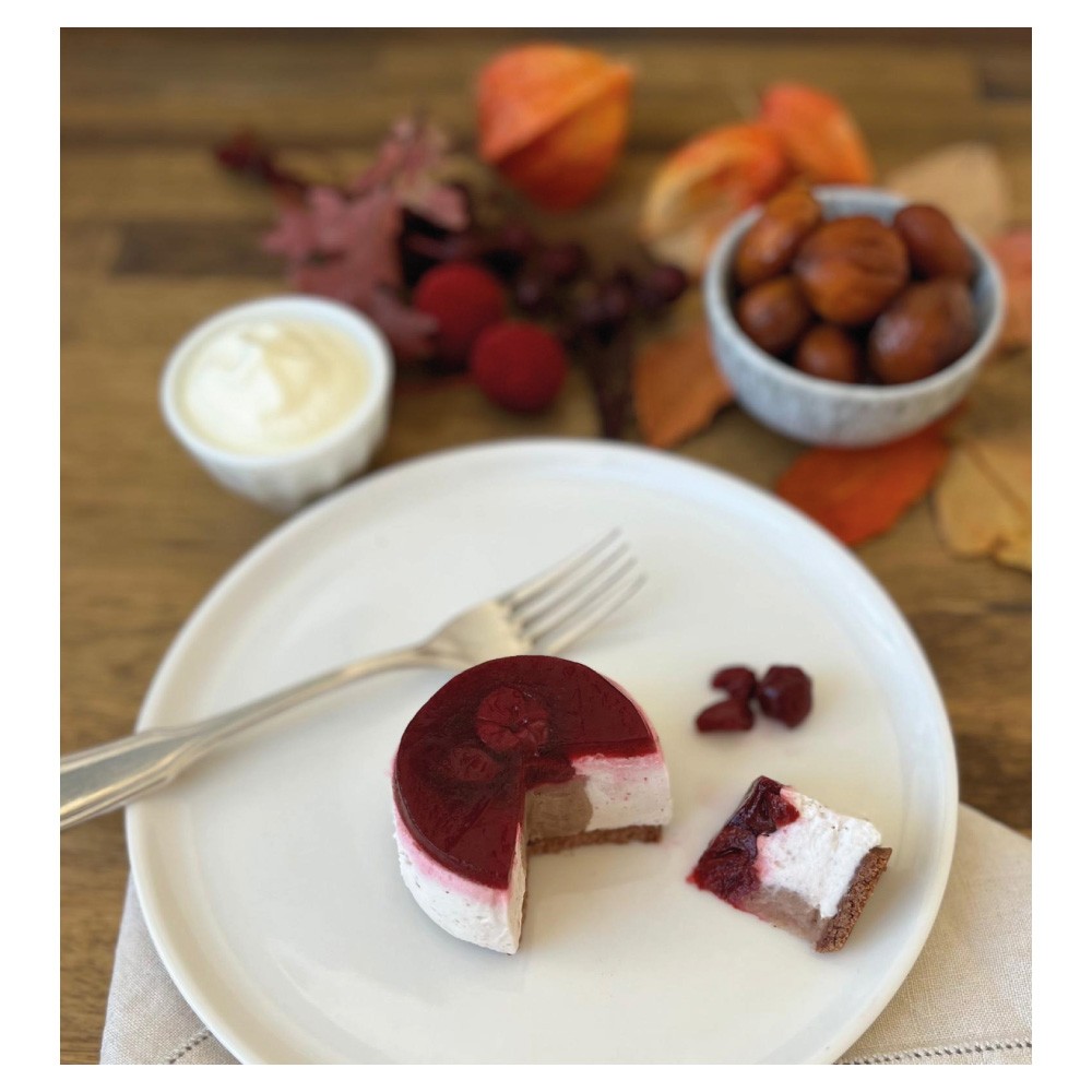 Desserts aux marrons et griottes 5108 PS