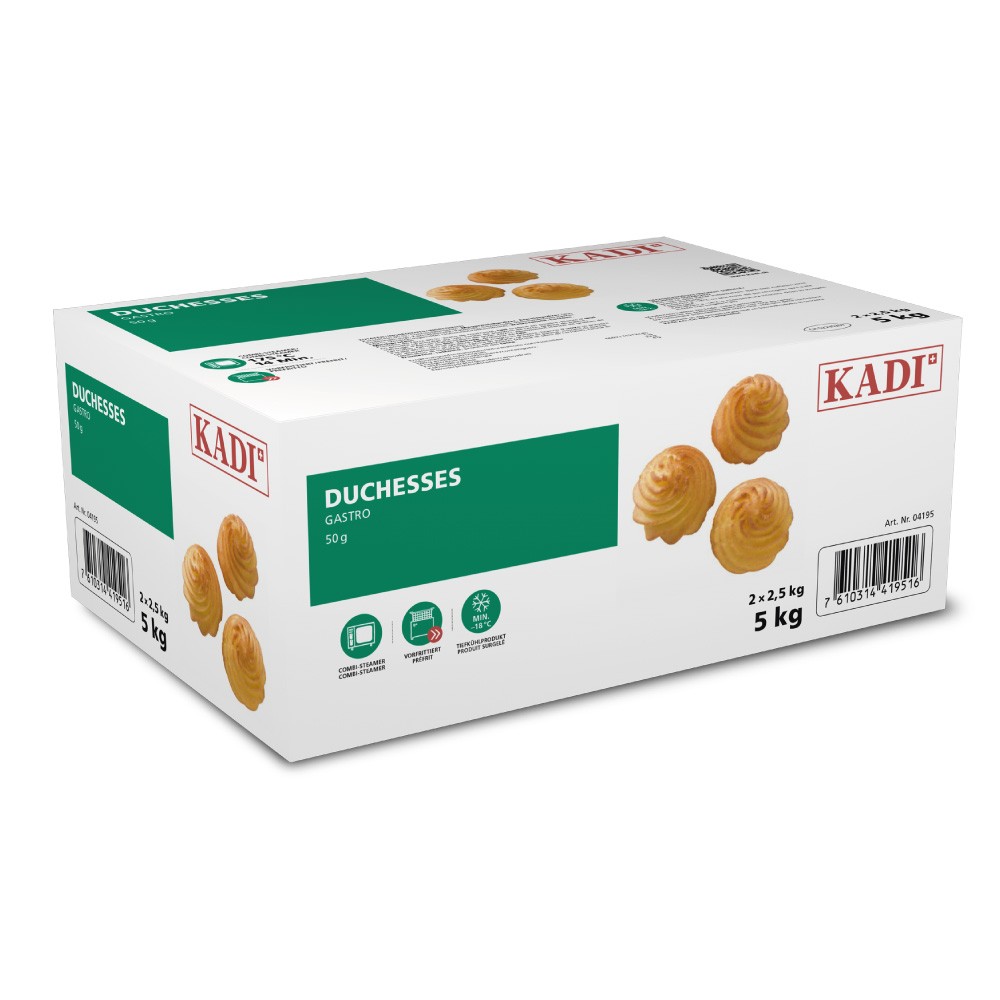 KADI-Duchesses (50 gr) préfrits (GASTRO)