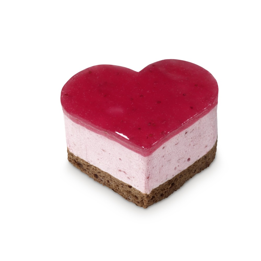 Coeur aux fraises délice, PETIT (42 gr)