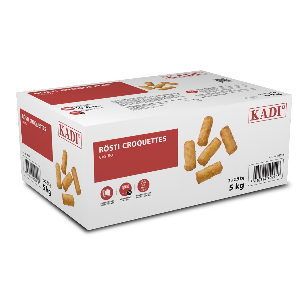 KADI-Rösti-Croquettes préfrits (GASTRO)