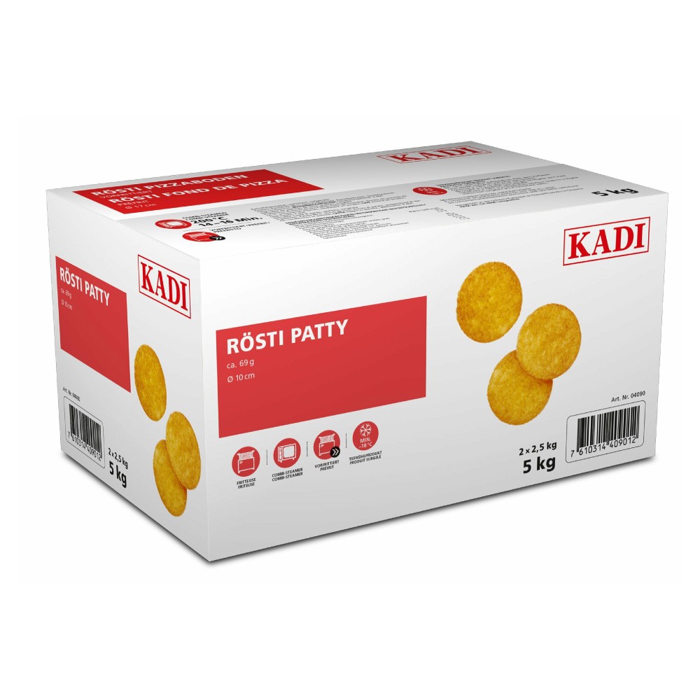 Rösti-Patty (Burger) Ø10 cm (ca. 69 g)