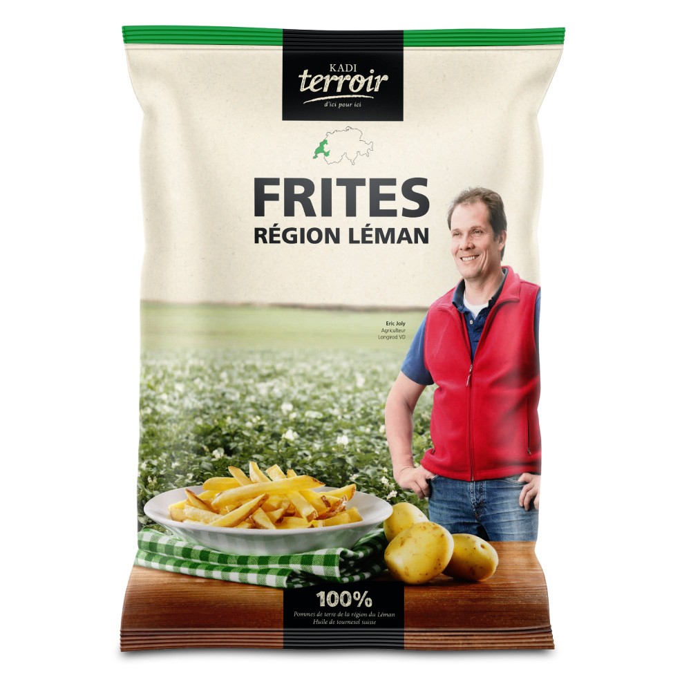 KADI-Frites aus der Region Léman mit Schale