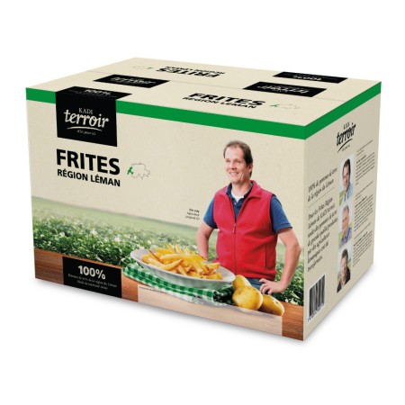 KADI-Frites aus der Region Léman mit Schale