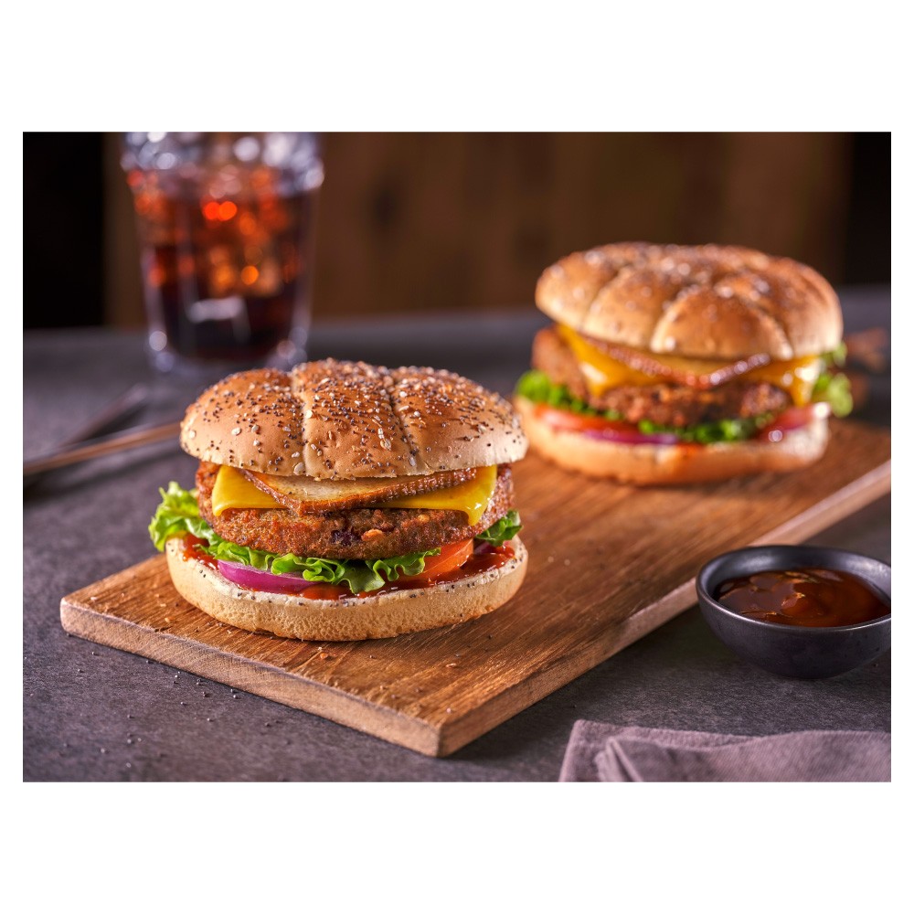 Burger Seitan et haricots noirs BIO (30x125 gr)