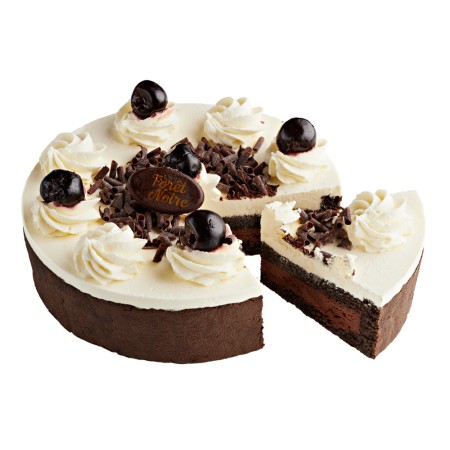 Tourte Forêt Noire, non coupée, 16 cm (550 gr)