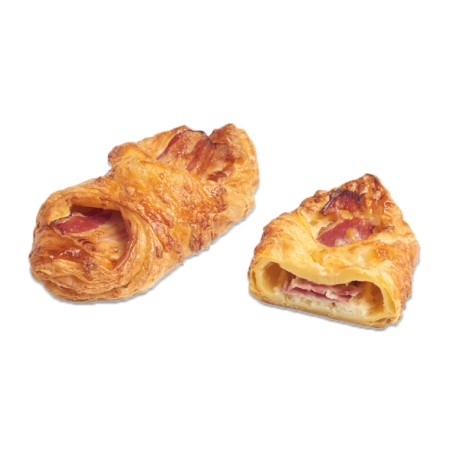 Croissant fourré bacon et mozzarella (130 gr)