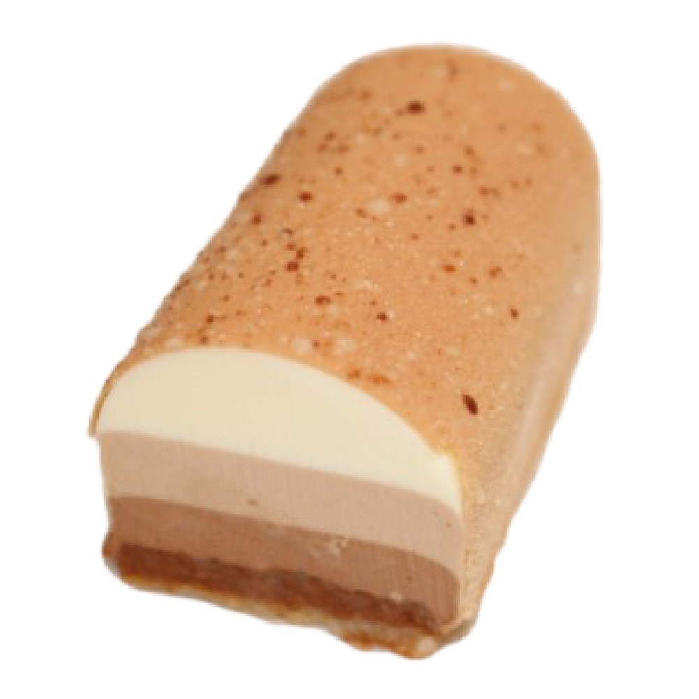 Bûchette croust. aux 3 chocolats 90 gr  (Noël 25)