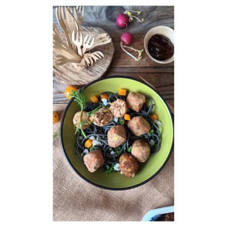 Boulettes de patates douces et marrons (17-20 gr)