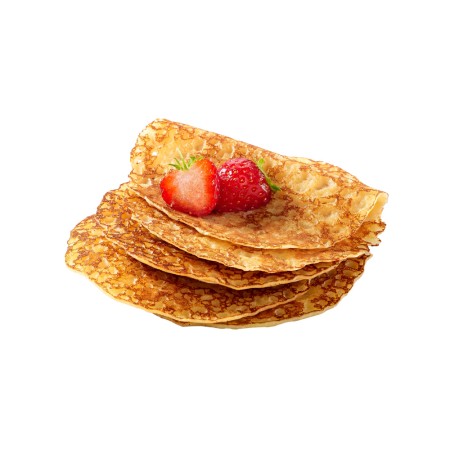 Mini crêpes sucrées arôme vanille (180x15gr) 10 cm