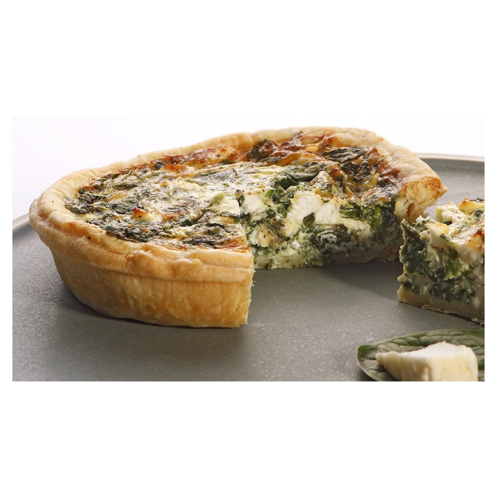 Quiche mit Ziegenkäse und Spinat (18 x 200 g)