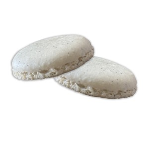 Coques Macarons Vanille à garnir Ø 7.2 cm (18 gr)