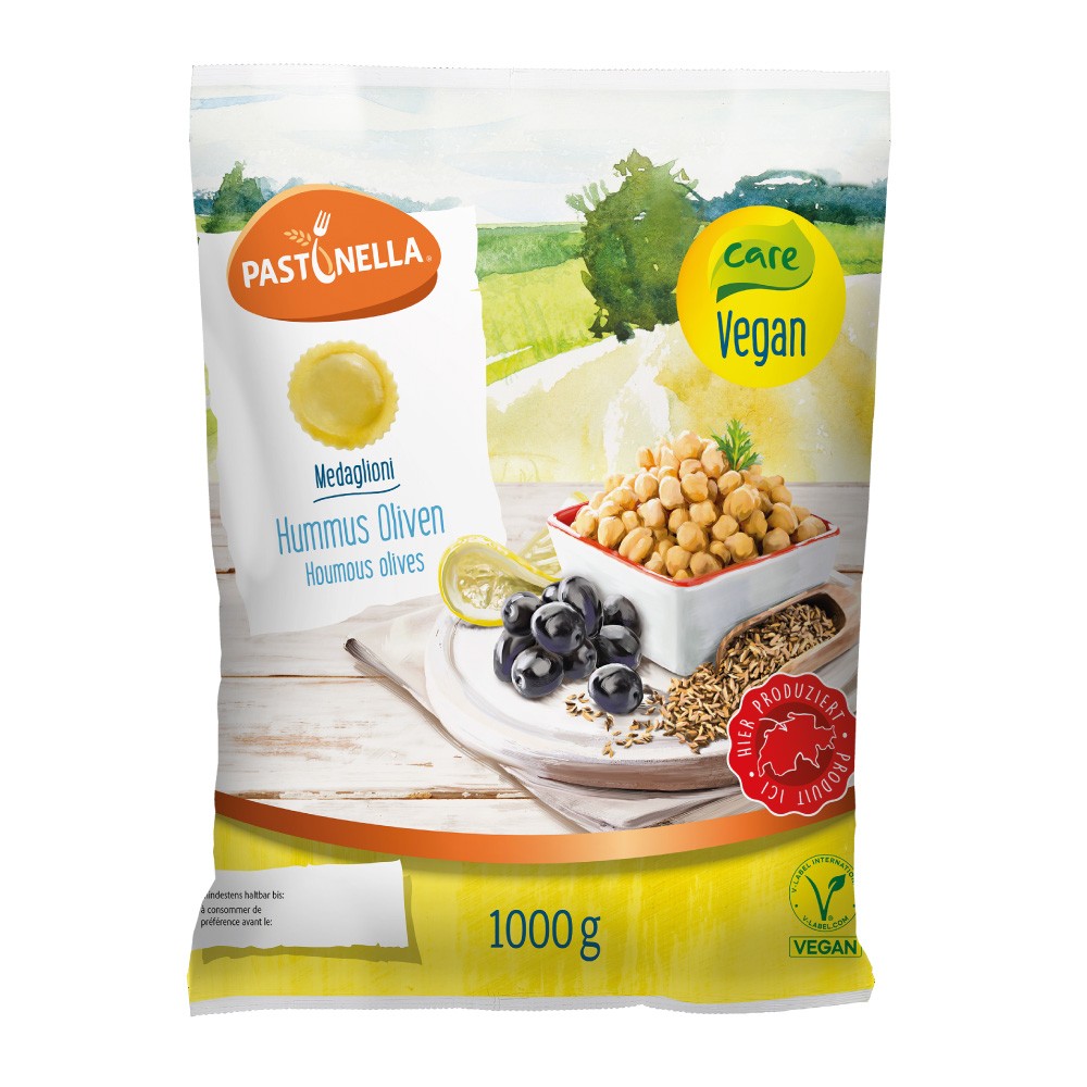 Pâtes farcies Houmous & Olives PS