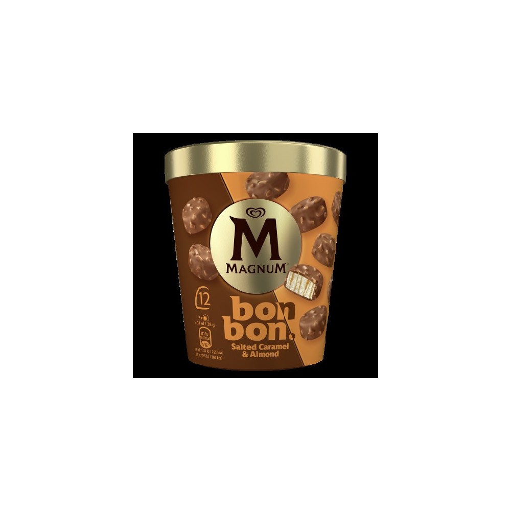 Magnum Bonbon Salted Caramel Almond (8x204ml)