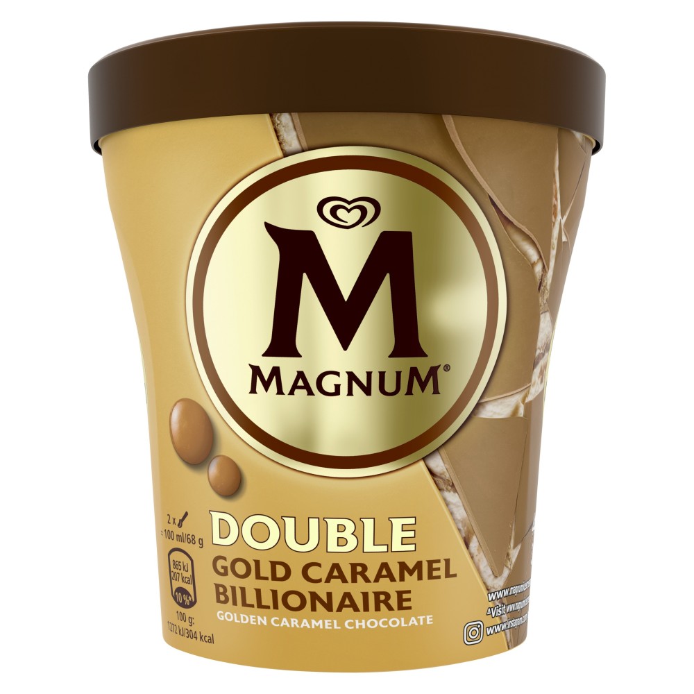 Magnum Double Gold Caramel Billionaire(8x440 ml)PS