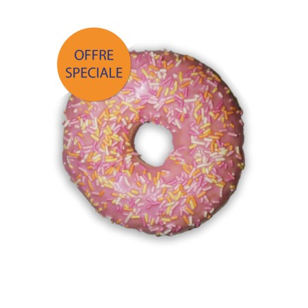 Donuts multicolores Fraise 48x55 gr