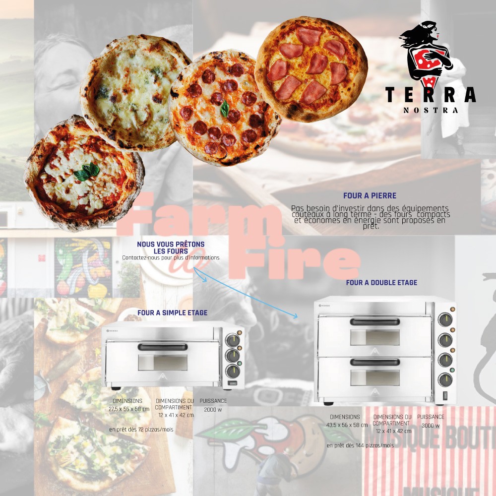 Pizza 4 fromages 29 cm