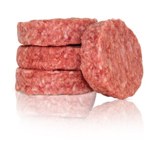 Smash Rindfleisch Burger ca. 80g, roh (80 g) 