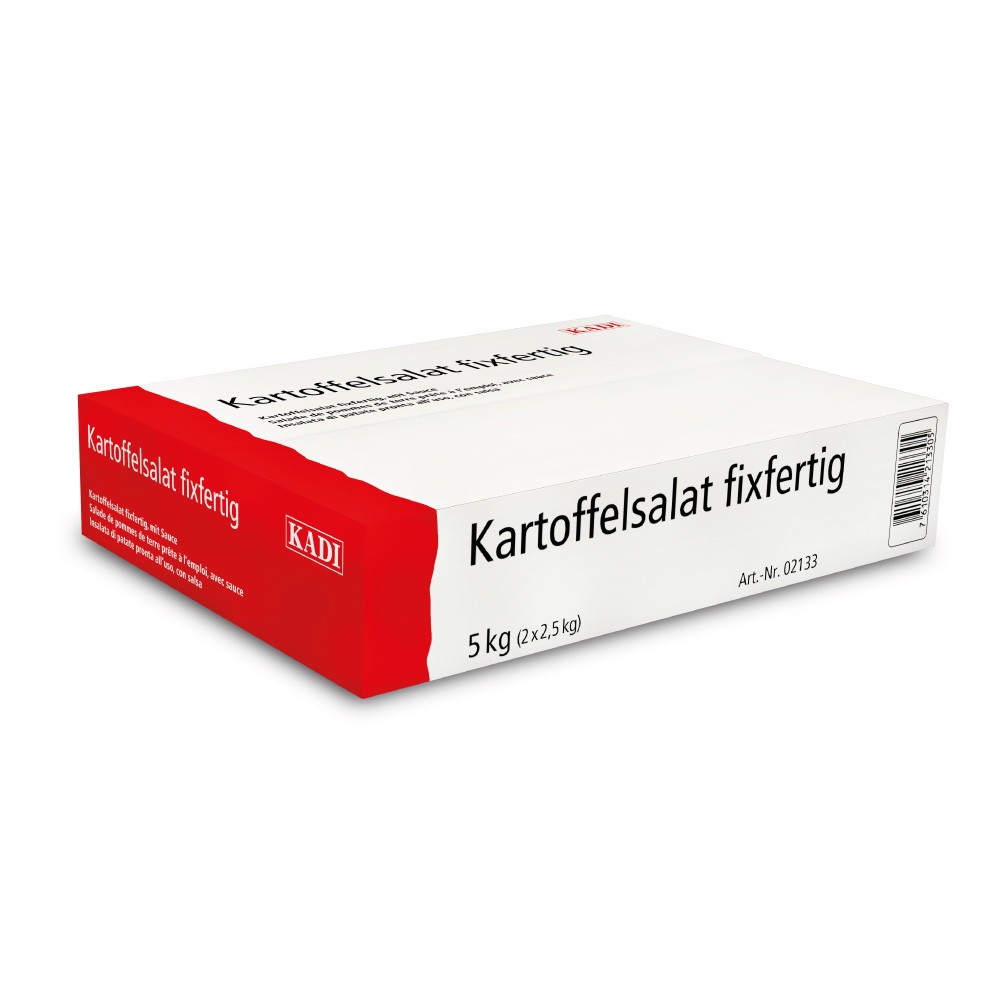 Kartoffelsalat mit Sauce     