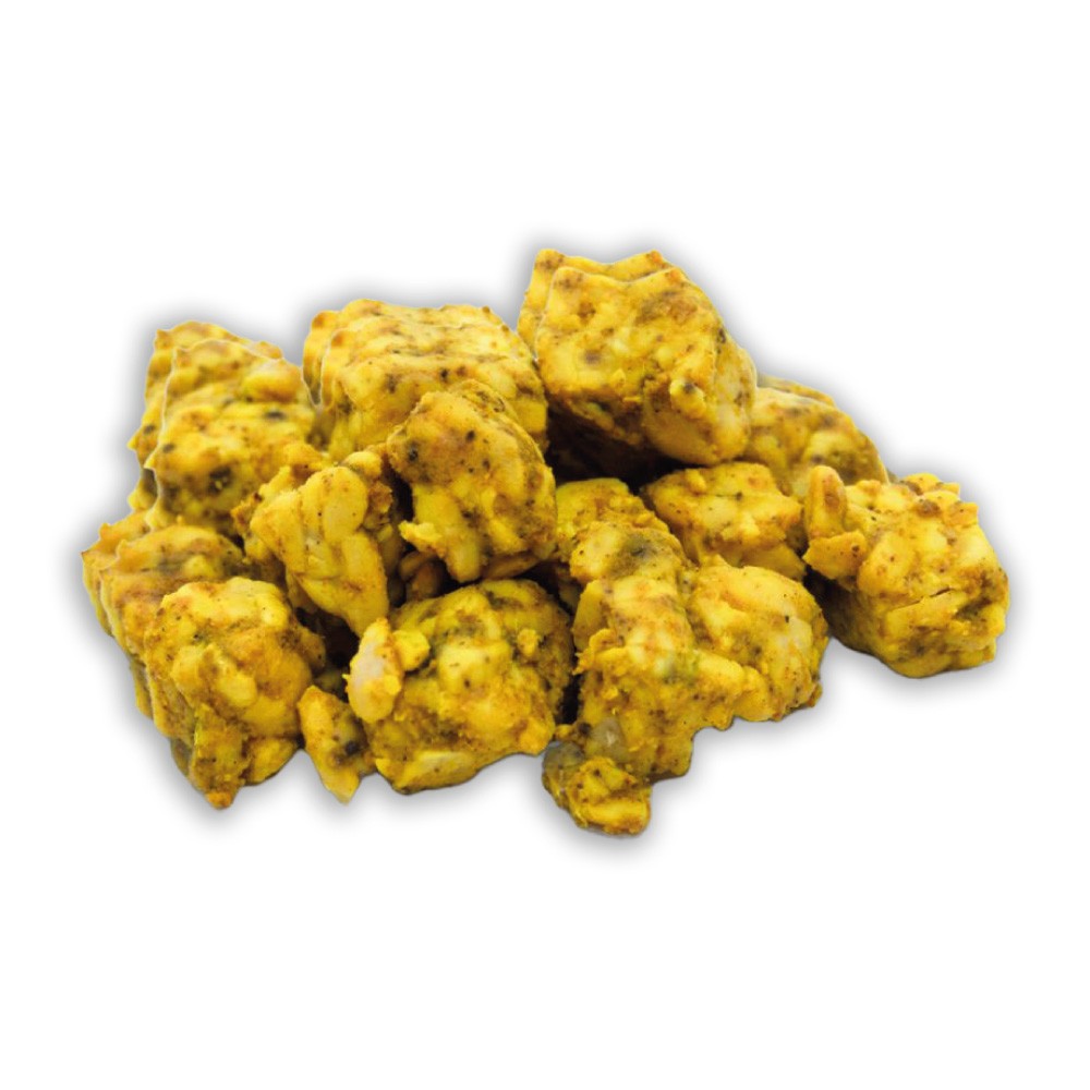 Tempeh Kichererbsen BIO CURRY in Würfeln