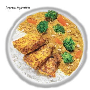 Tempeh Kichererbsen BIO im BLOCK 1 kg  2