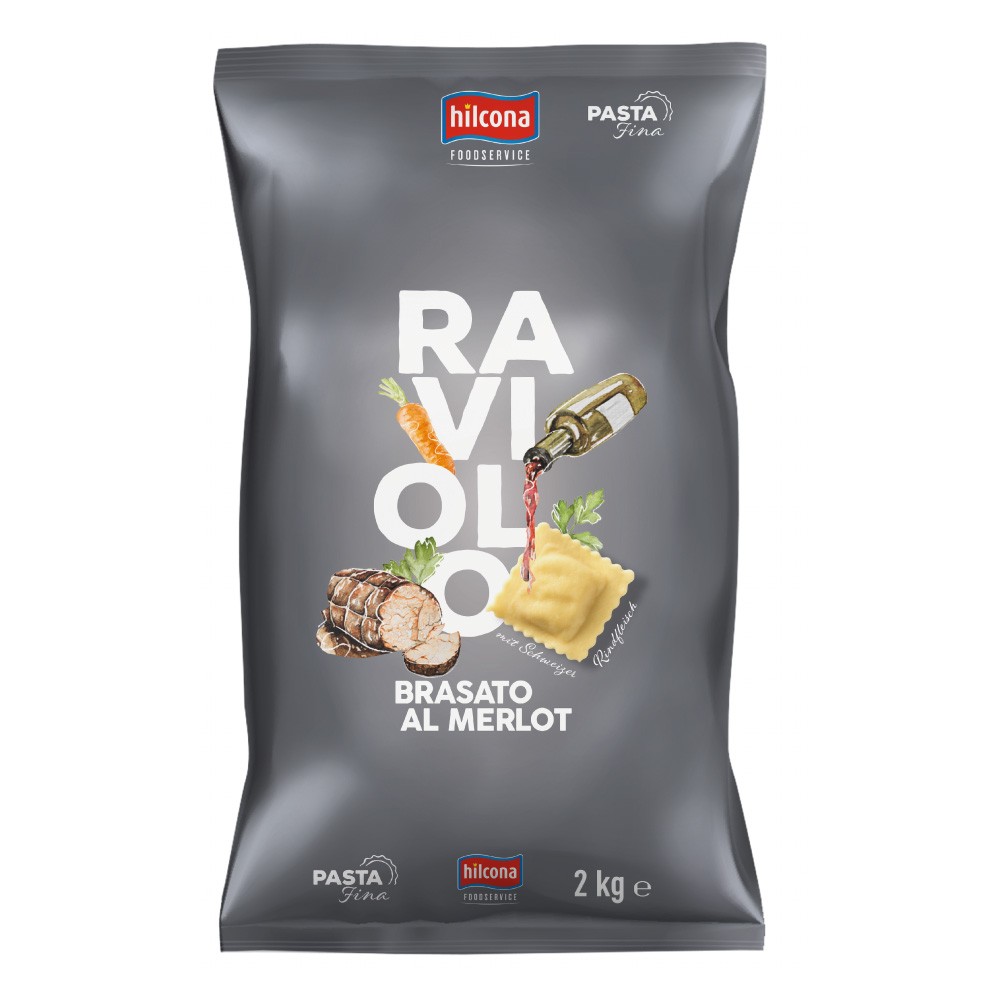 Raviolo Brasato Merlot à la viande PS