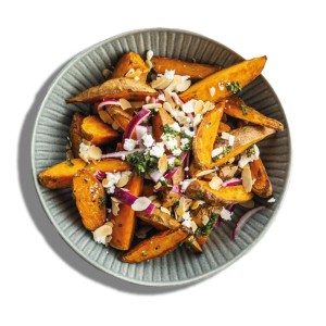 Wedges de patates douces