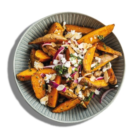 Wedges de patates douces