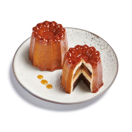 Cannelé Vanille & Caramel (trompe l'oeil) (75 gr)