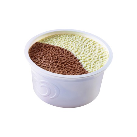 LUSSO Becher Vanille-Schokolade glutenfrei 70 ml P