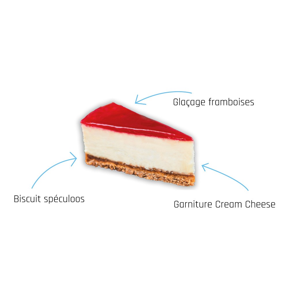 Cheesecake mit Himbeersauce (2 x 1500 g)