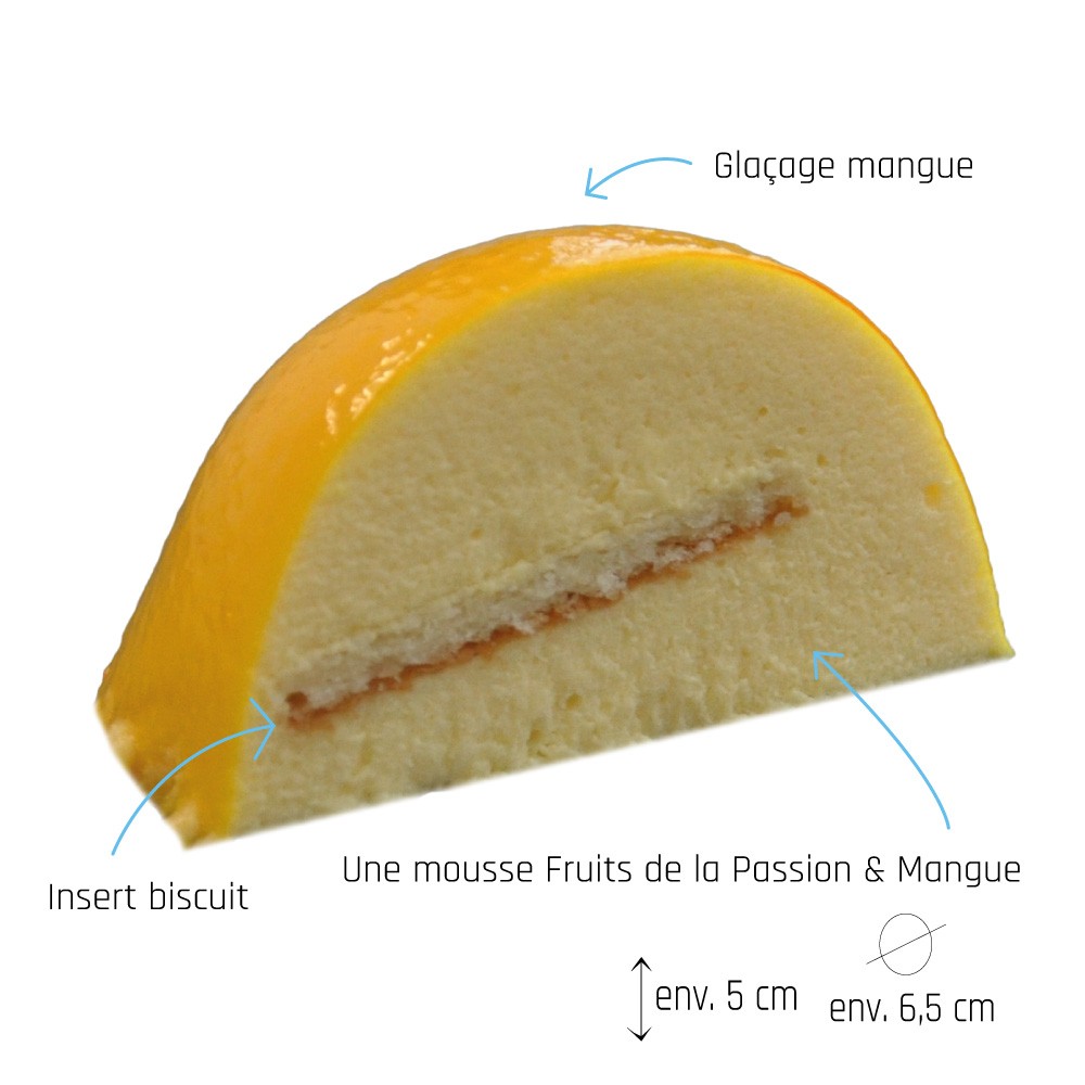 Dôme Exotique Mangue (72gr)