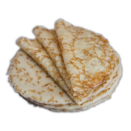 Crêpes natures (60 gr) env. 18 cm