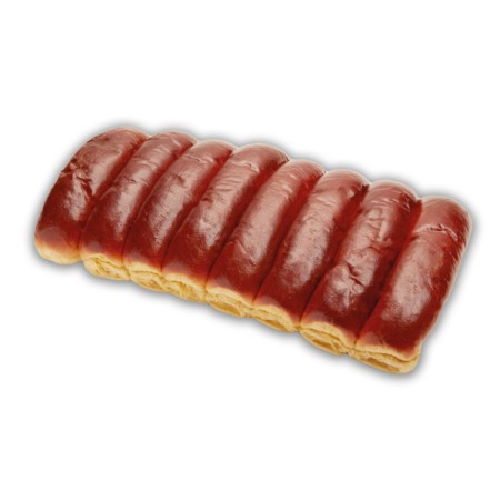 Platte Beach Hot Dog Brioche-Brötchen (6x8x75 g)