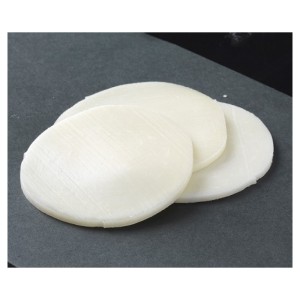 Tranche de mozzarella ronde Ø 65 mm, 13 gr
