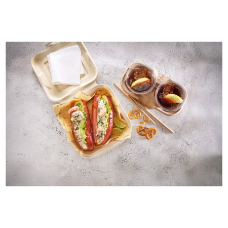 Platte Beach Hot Dog Brioche-Brötchen (6x8x75 g)