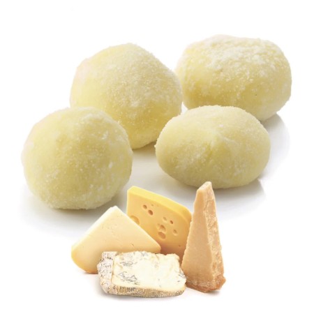 Mit 4 Käsesorten gefüllte Gnocchi 