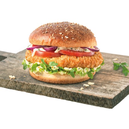 The Green Mountain Plant-based Crispy Burger PS