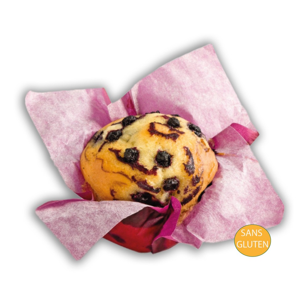 Muffin myrtille s/gluten (20x70gr)