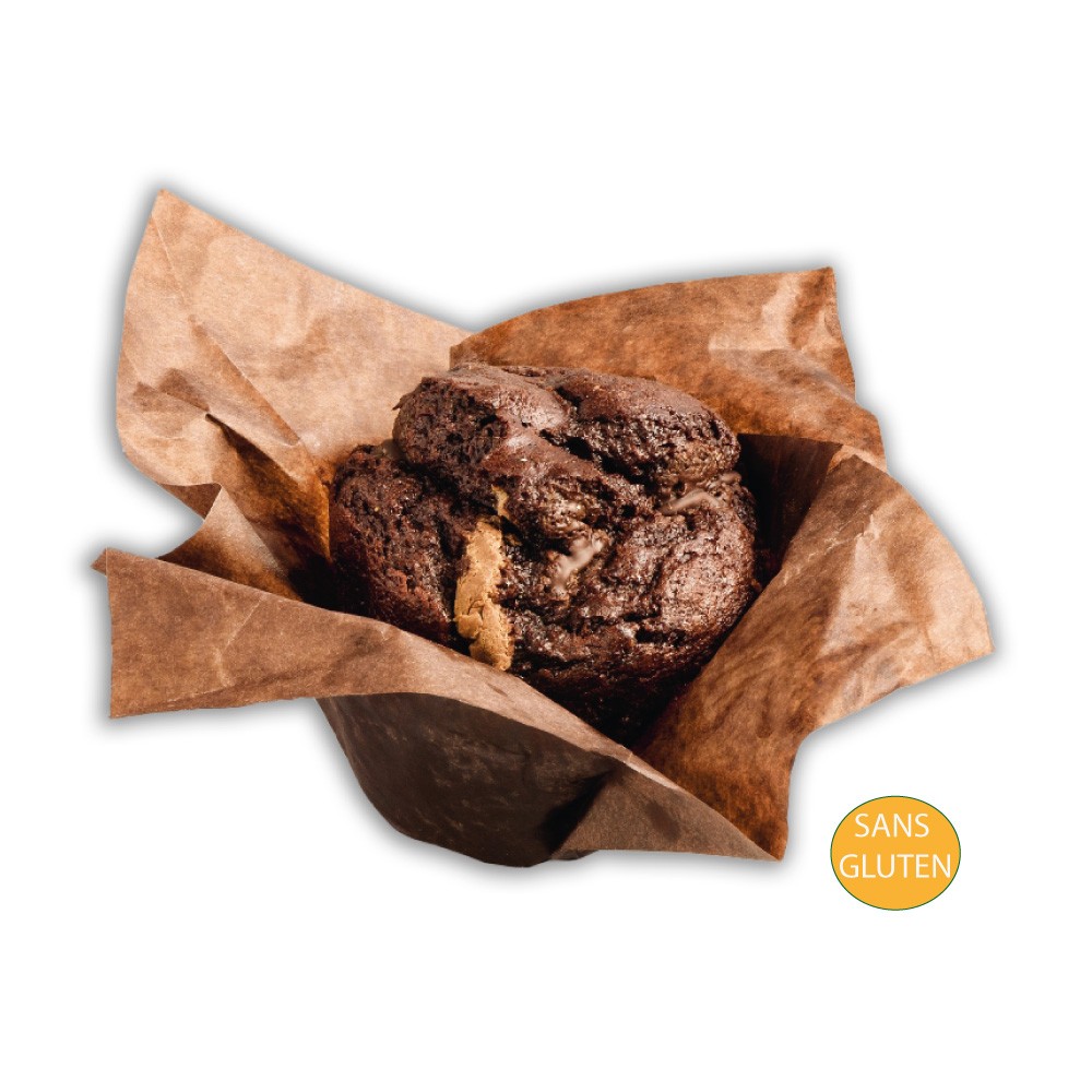 Muffin double chocolat s/gluten  (20x70gr)