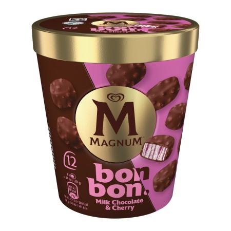 MAGNUM Bonbon Milk Chocolate & Cherry (8x204ml)