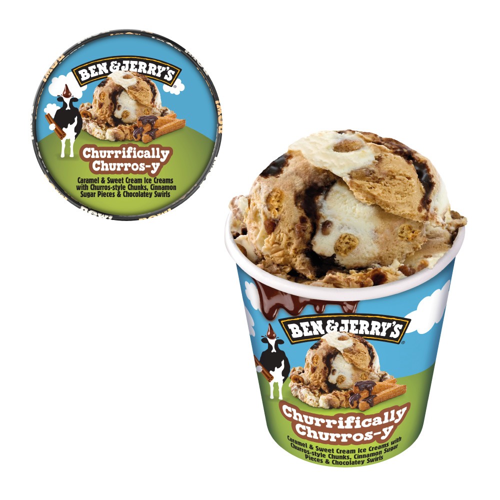 BEN & JERRY'S Churrifically Churros-y (8x465ml) PS