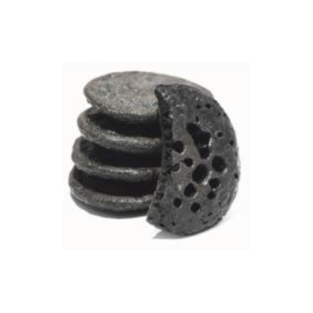 Mini blinis noirs au charbon végétal (5 gr)