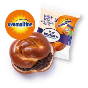 Laugenbrezel mit Ovomaltine® Crunchy Cream (83 g) 