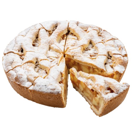 Amerikanischer Apfelkuchen (12x150 g), geschnitten
