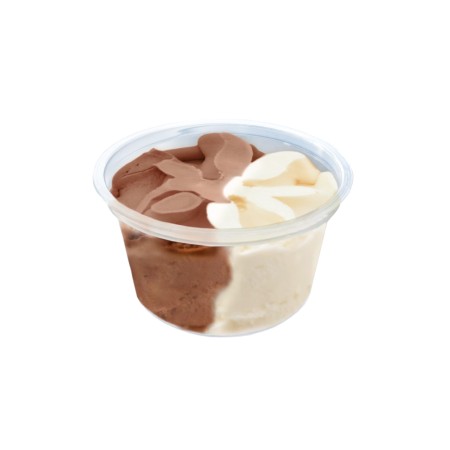 Glace Vanille Chocolat, gobelet (80 ml)