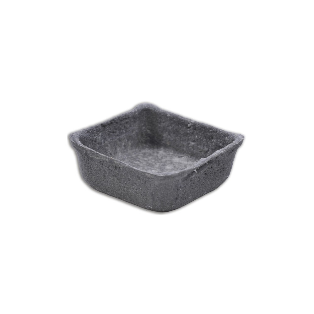 Mini Quatra (fond de tarte carré) Noire env.4x4 cm